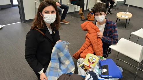 A Lorient, les dons affluent pour les Ukrainiens